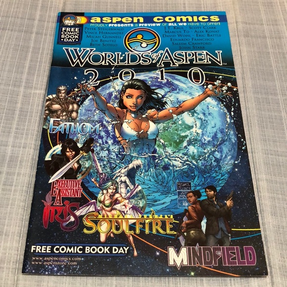 WORLD OF ASPEN 2010 Free Comic Book Day VF - Picture 1 of 13